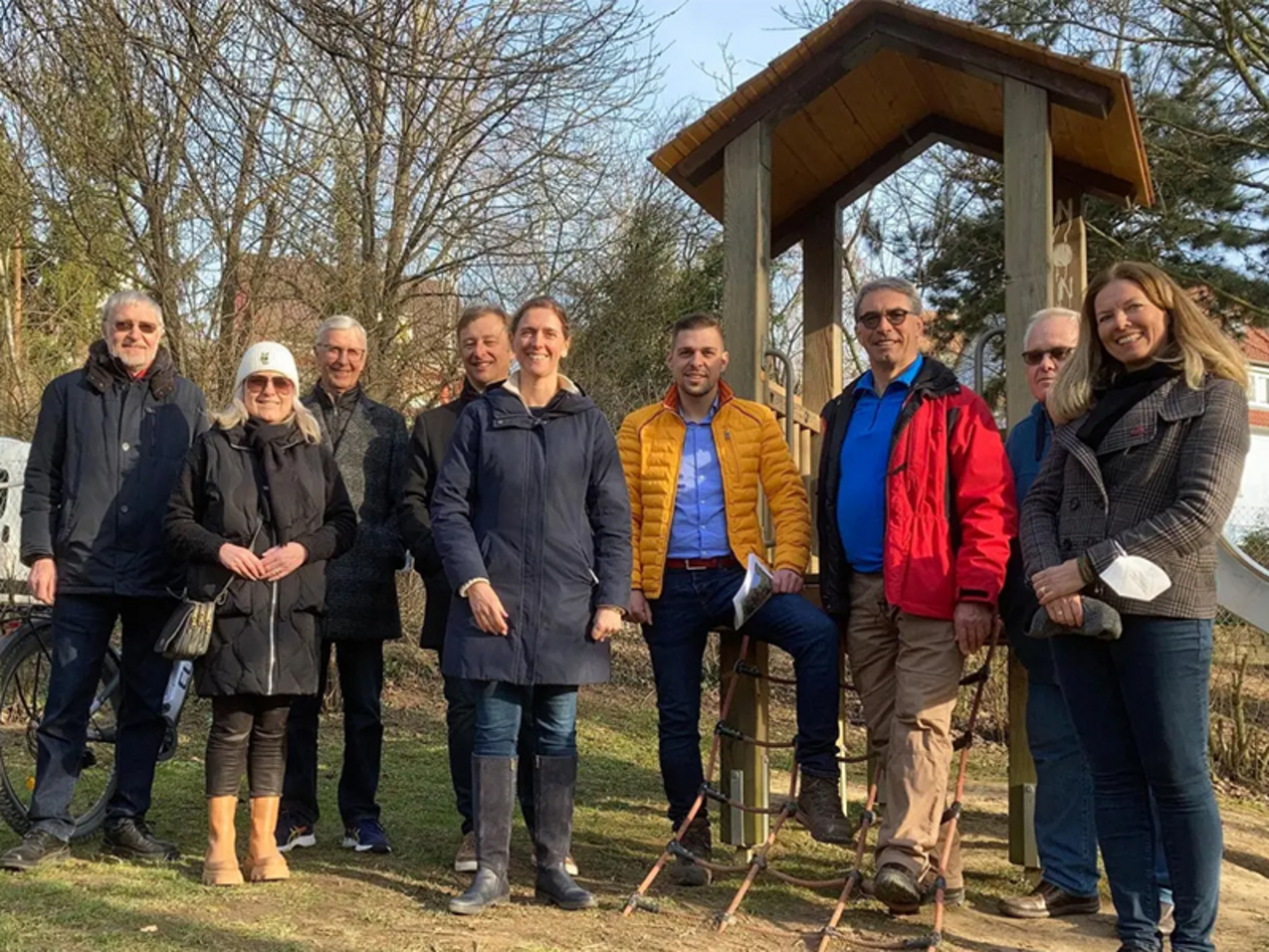 Versbach: Trampolin und Kletterpyramiden gewünscht