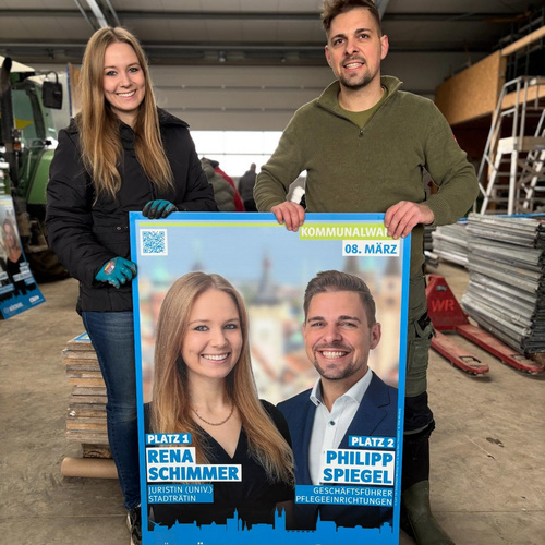 💙🤍 Bald geht es wieder los.Zusammen vorbereiten, sichtbar werden, loslegen.Wahlkampfmodus: aktiviert....